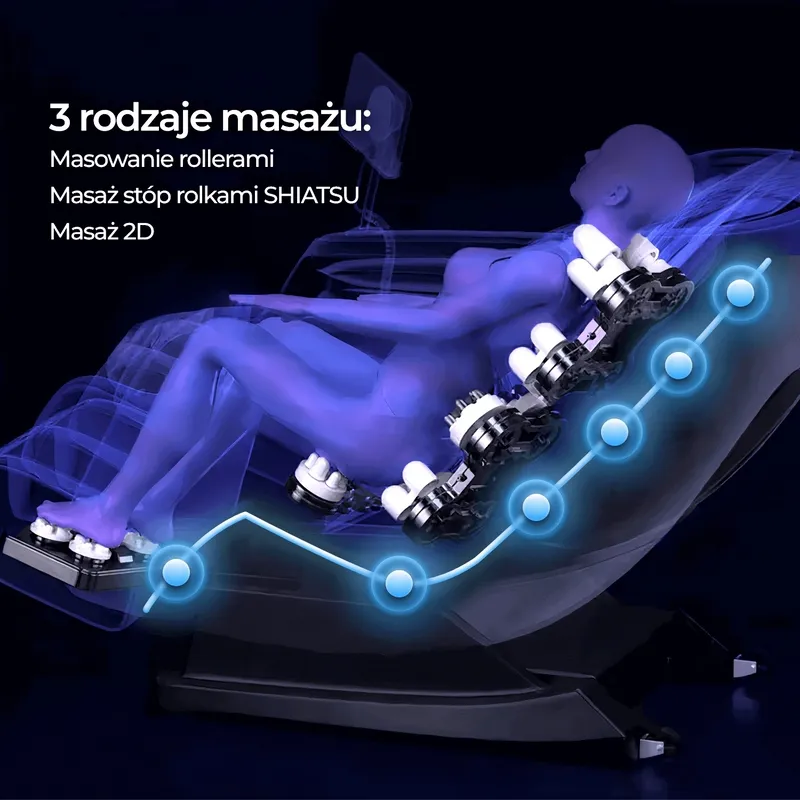 Fotel masujący VX MAX