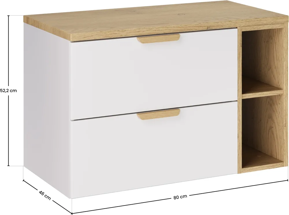 Zestaw mebli Aster White