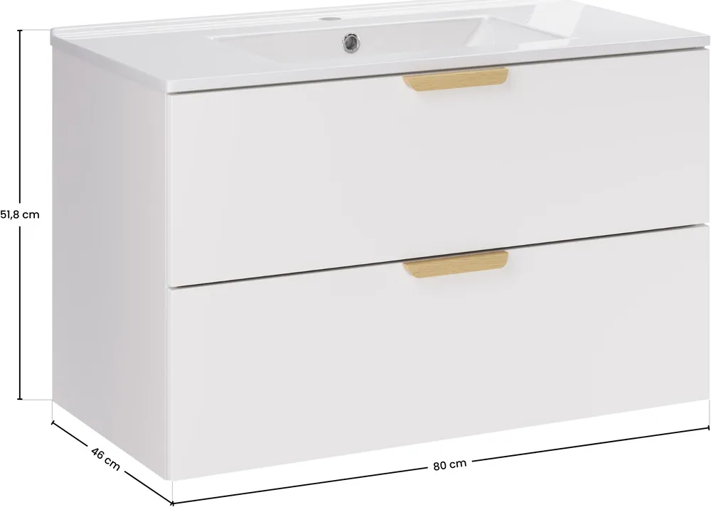 Zestaw mebli Aster White