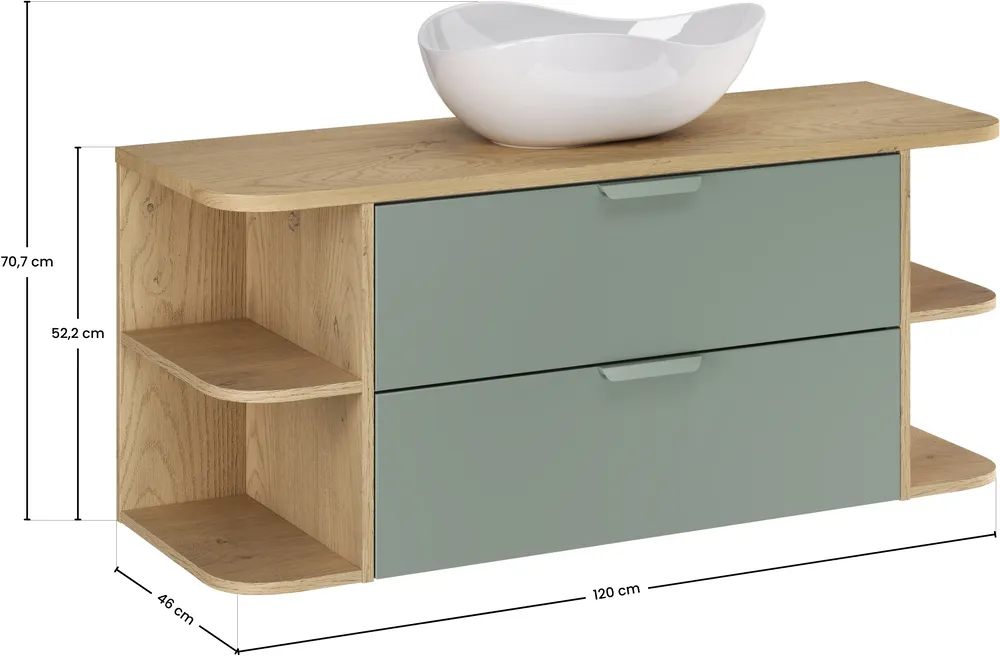 Zestaw mebli Aster Green