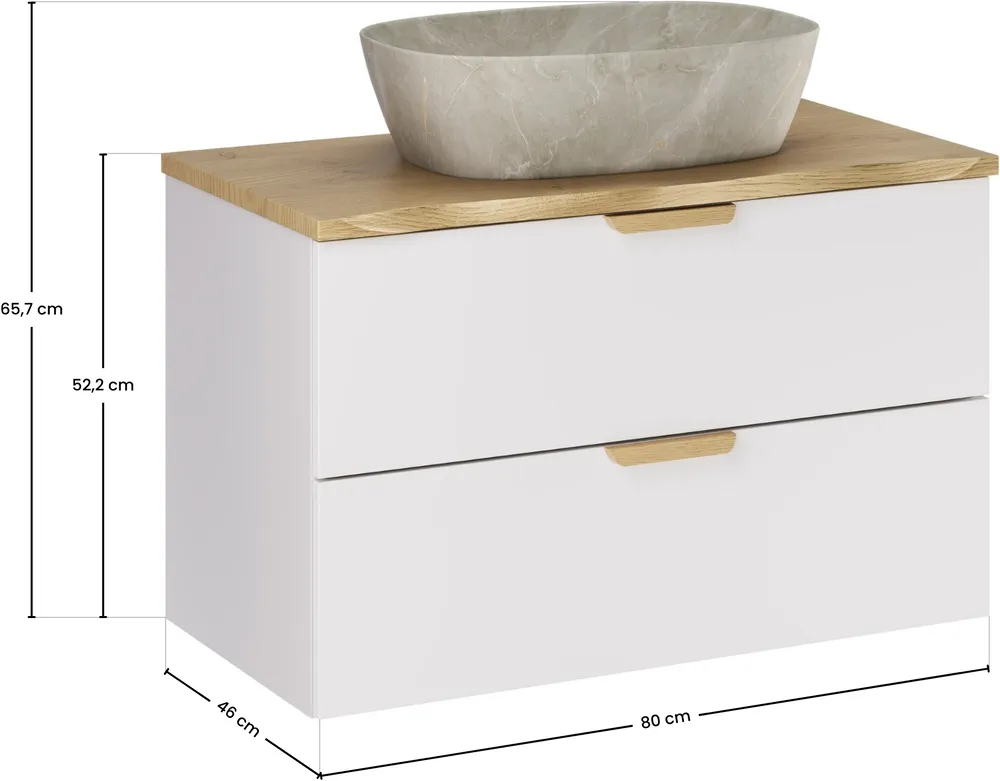 Zestaw mebli Aster White