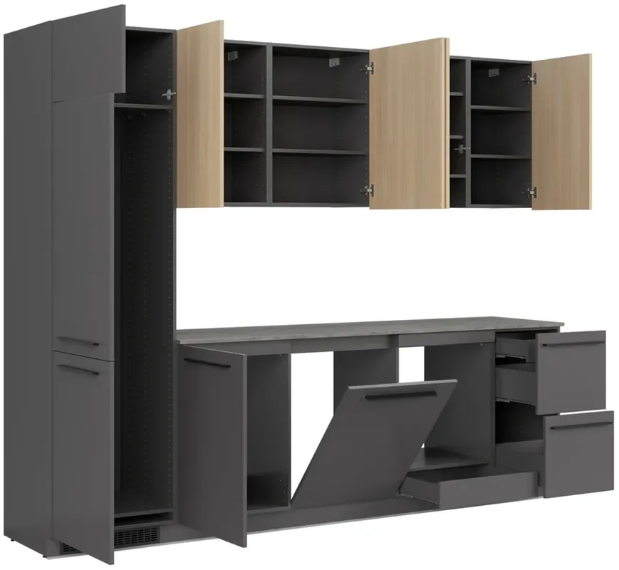 Kuchyňská sestava Milino Medium A 285 s pracovní deskou