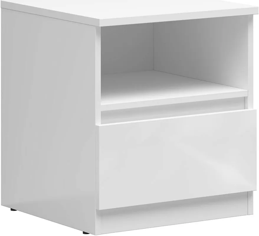 Łóżko do sypialni Tetrix 90 B z szafką nocną