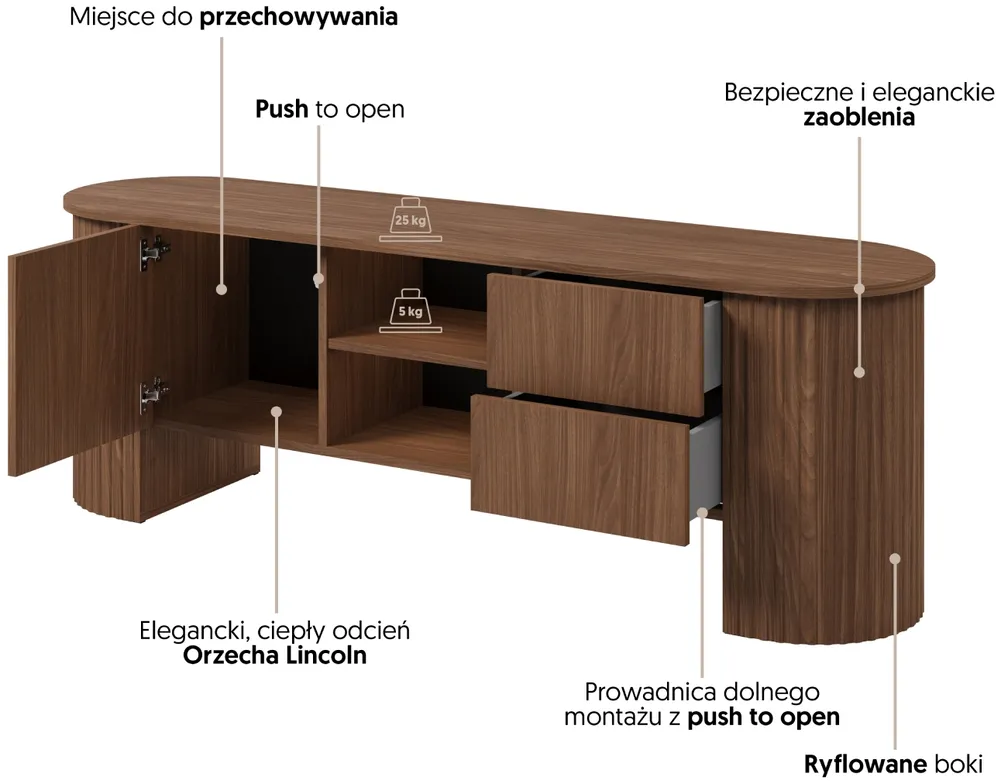 TV stolík Cavo