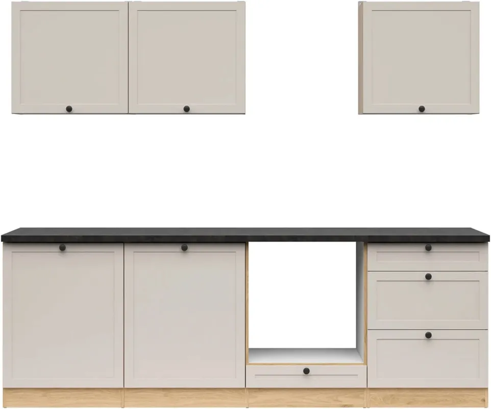 Komplet kuchenny Junona Line 240 cm z blatem
