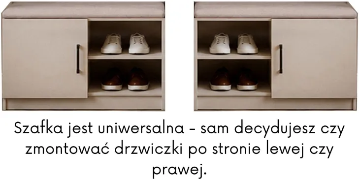 Zestaw mebli do przedpokoju Sovi