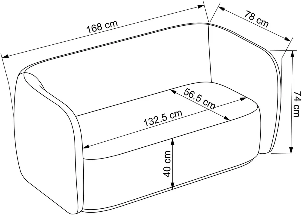 Sofa ogrodowa Vessco