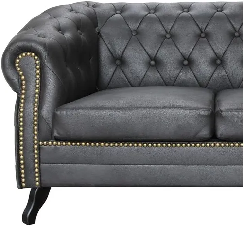 Sofa 2-osobowa bezfunkcyjna Chesterfield Glasgow 