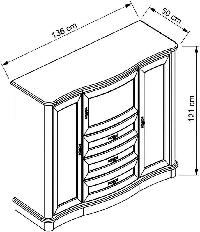 Komoda Caren
