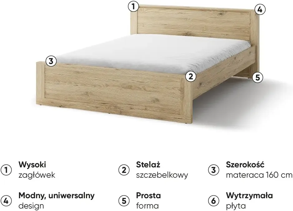 Łóżko Idea 160