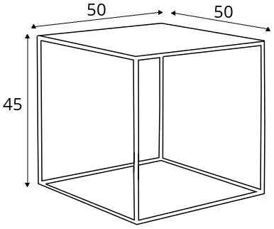 Odkladací stolík Tensio Metal 50