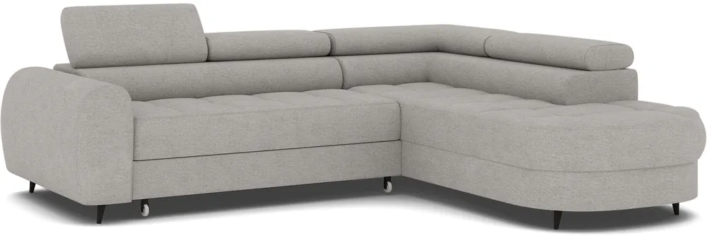 Rozkladacia rohová sedacia súprava pravá Vesteria s funkciou spania