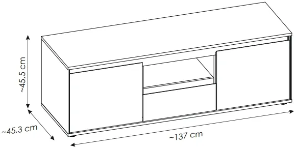 Szafka RTV Zapato