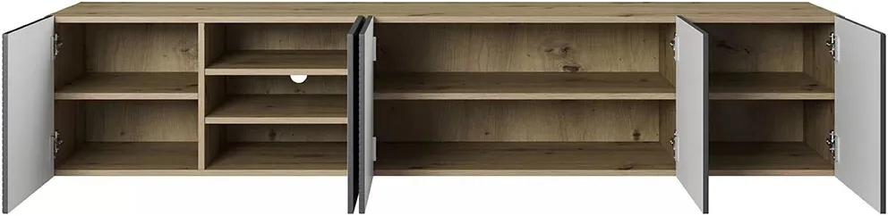 Závěsný TV stolek Asha 200 cm