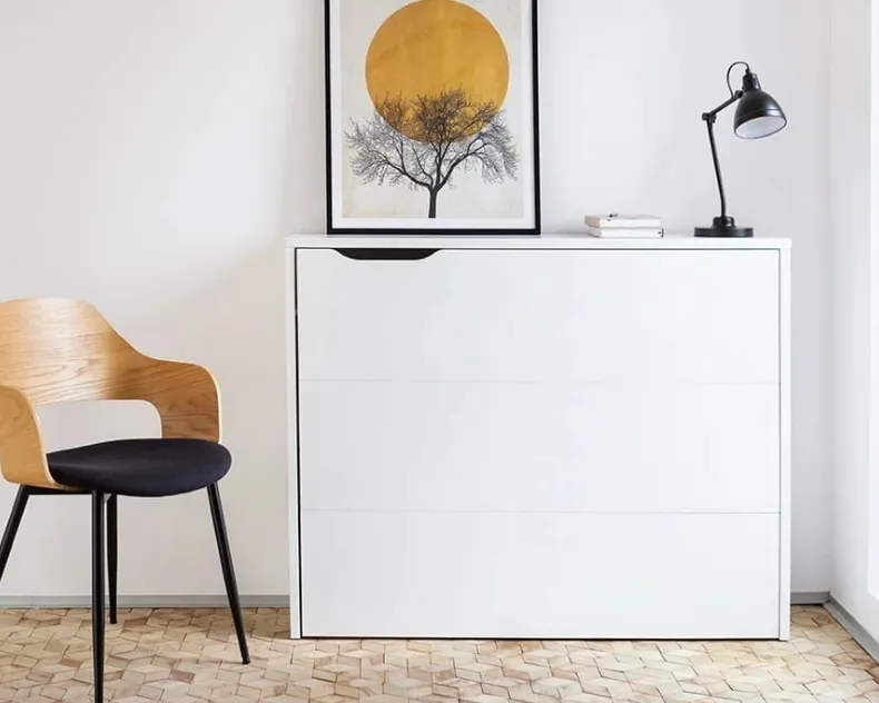 Rozkládací psací stůl pravý Work Concept Slim