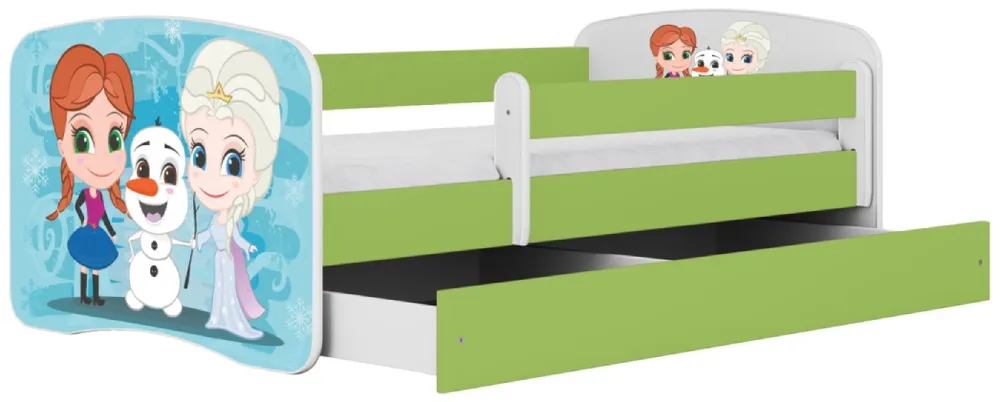 Łóżko Babydreams 140 z szufladą i materacem