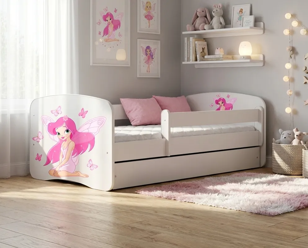Łóżko Babydreams 140 z materacem lateksowym