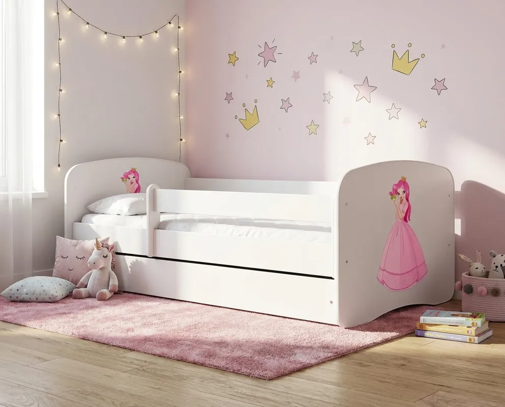 Łóżko Babydreams 140 z materacem piankowym