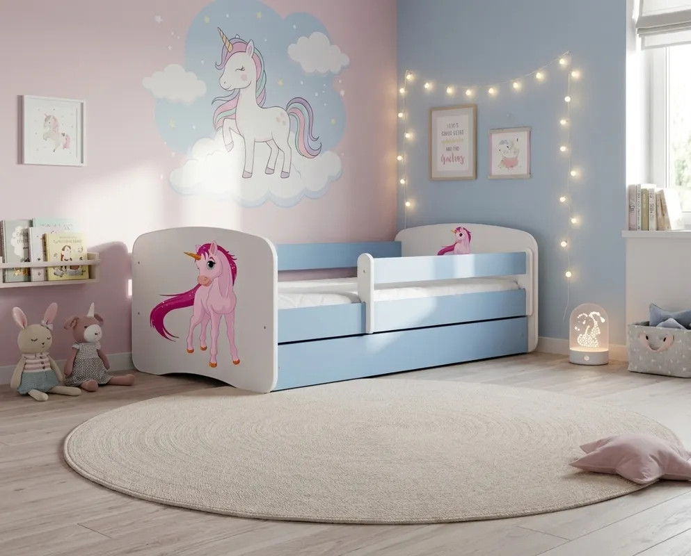 Łóżko Babydreams 140 z materacem piankowym