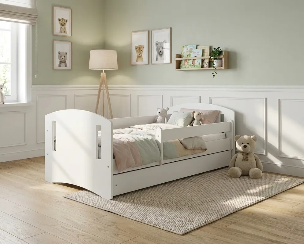 Łóżko Classic 2 180 z materacem piankowym