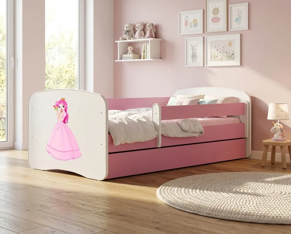 Łóżko Babydreams 140 z materacem lateksowym