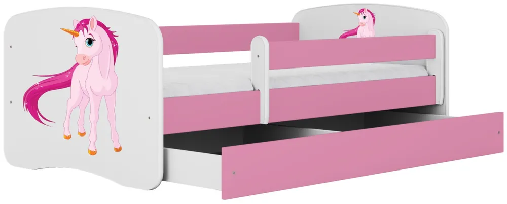 Łóżko Babydreams 140 z materacem lateksowym