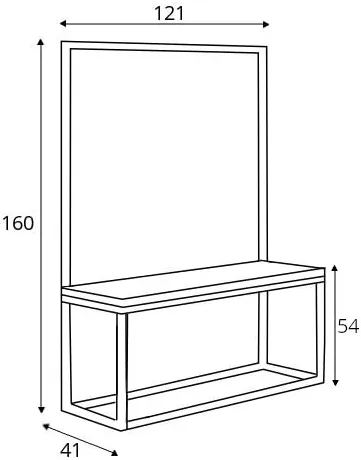 Věšák na oblečení Next 120 cm