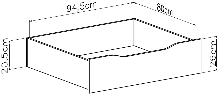 Łóżko Sigma 90