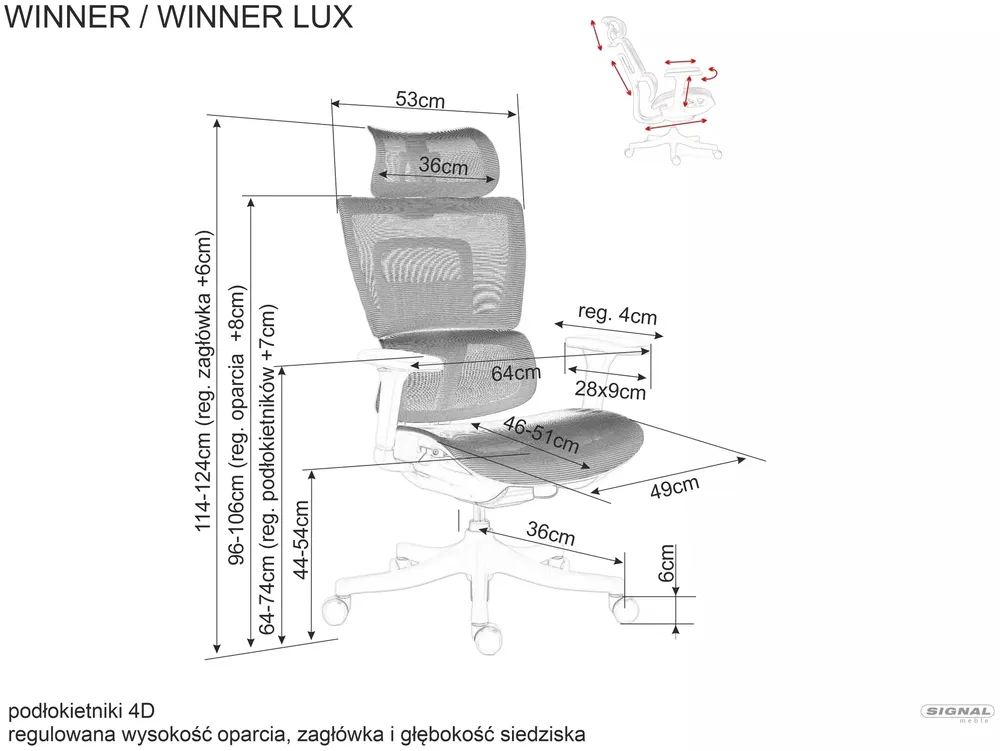 Fotel Winner Lux