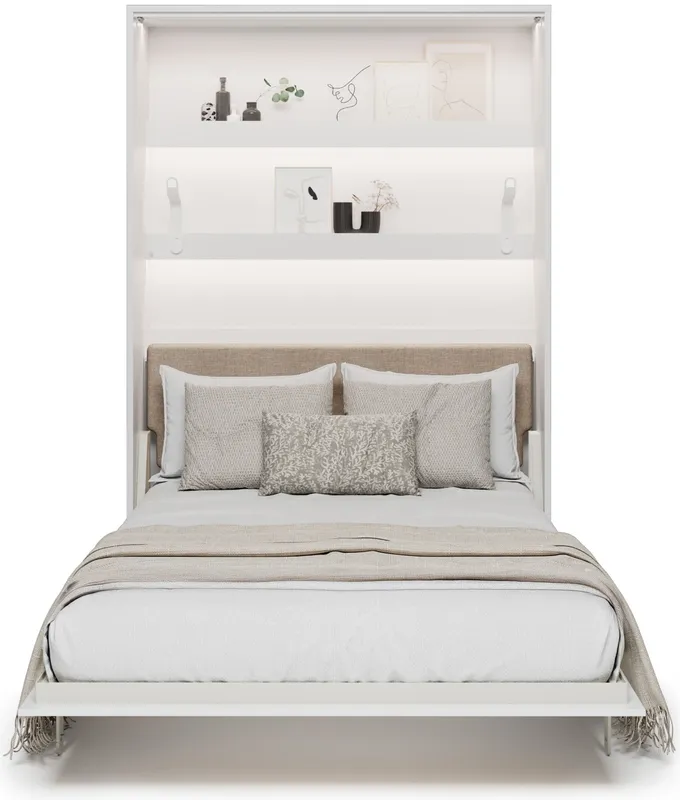 Półkotapczan elektryczny pionowy 140 z zagłówkiem Bed Concept