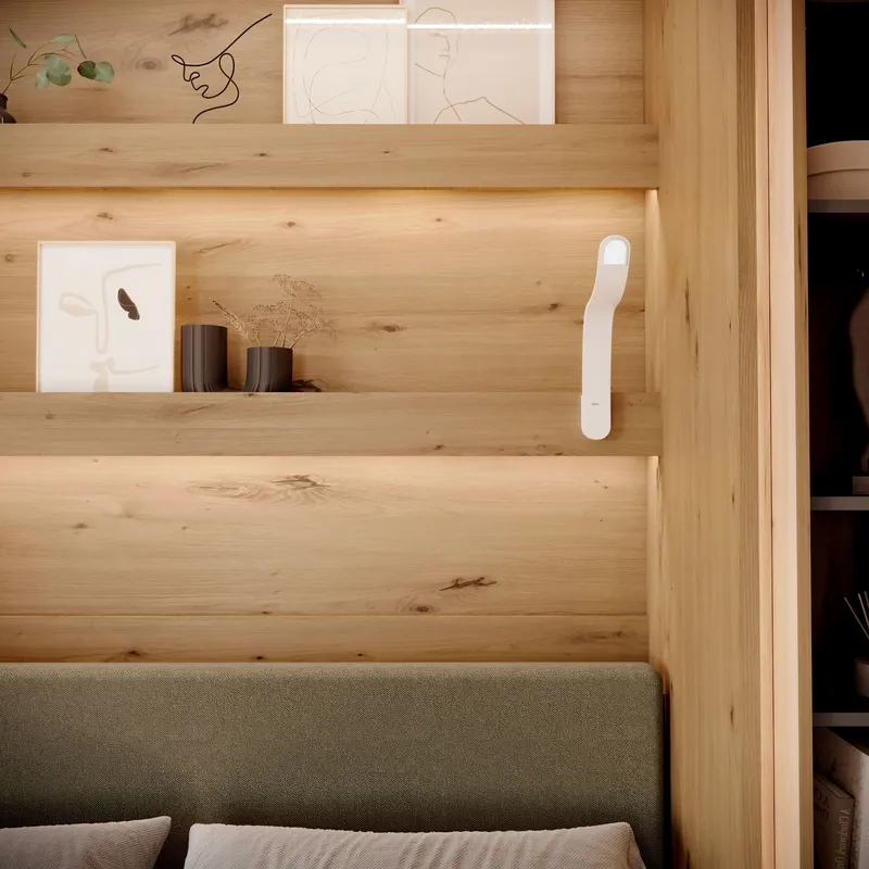 Półkotapczan elektryczny pionowy 140 z zagłówkiem Bed Concept