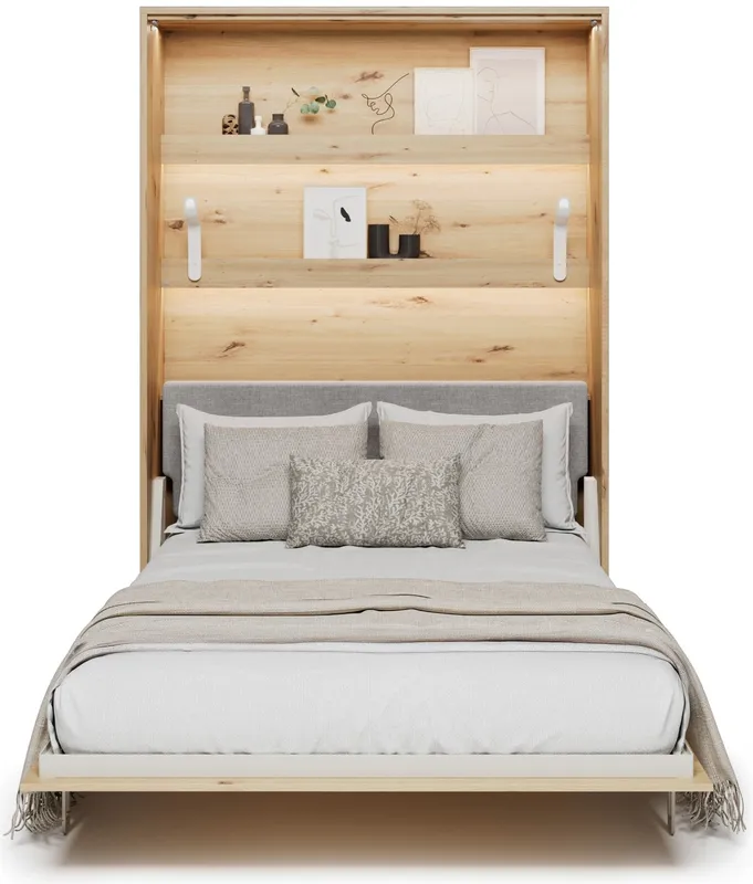 Półkotapczan elektryczny pionowy 140 z zagłówkiem Bed Concept