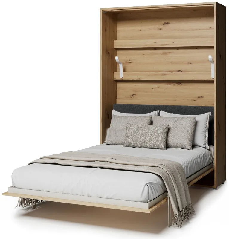 Elektrická sklápacia posteľ zvislá 140 s čelom postele Bed Concept