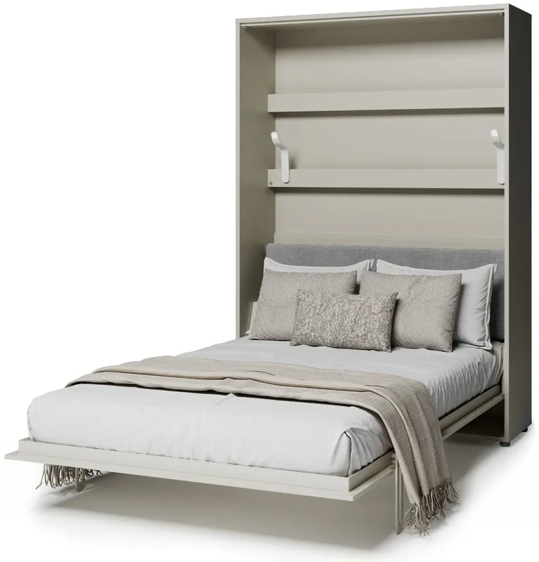 Półkotapczan elektryczny pionowy 140 z zagłówkiem Bed Concept