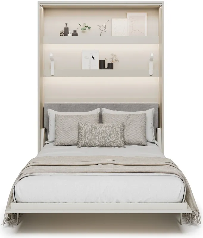 Półkotapczan elektryczny pionowy 140 z zagłówkiem Bed Concept