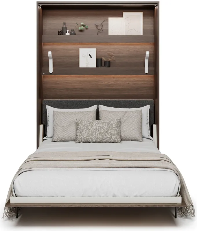 Elektrická sklápacia posteľ zvislá 140 s čelom postele Bed Concept