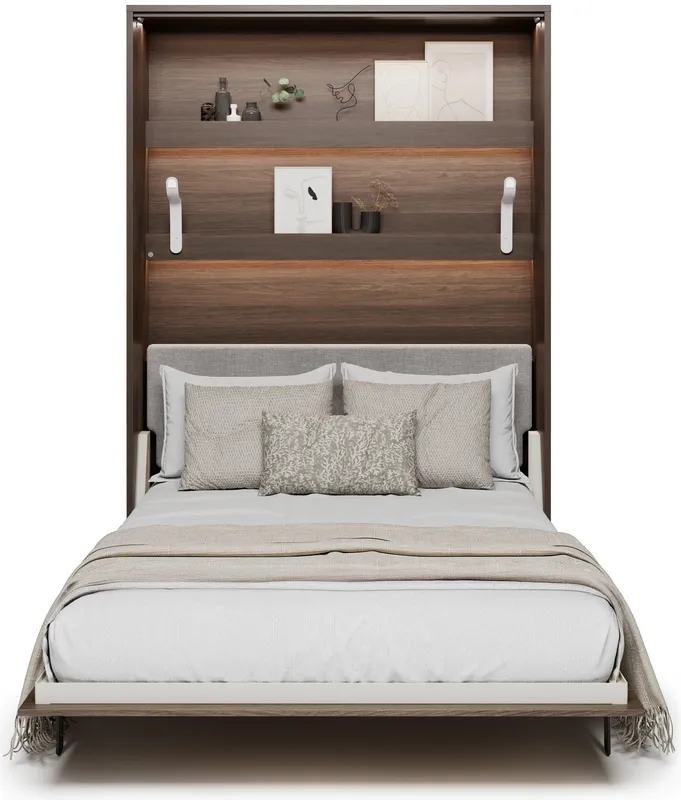Półkotapczan elektryczny pionowy 140 z zagłówkiem Bed Concept