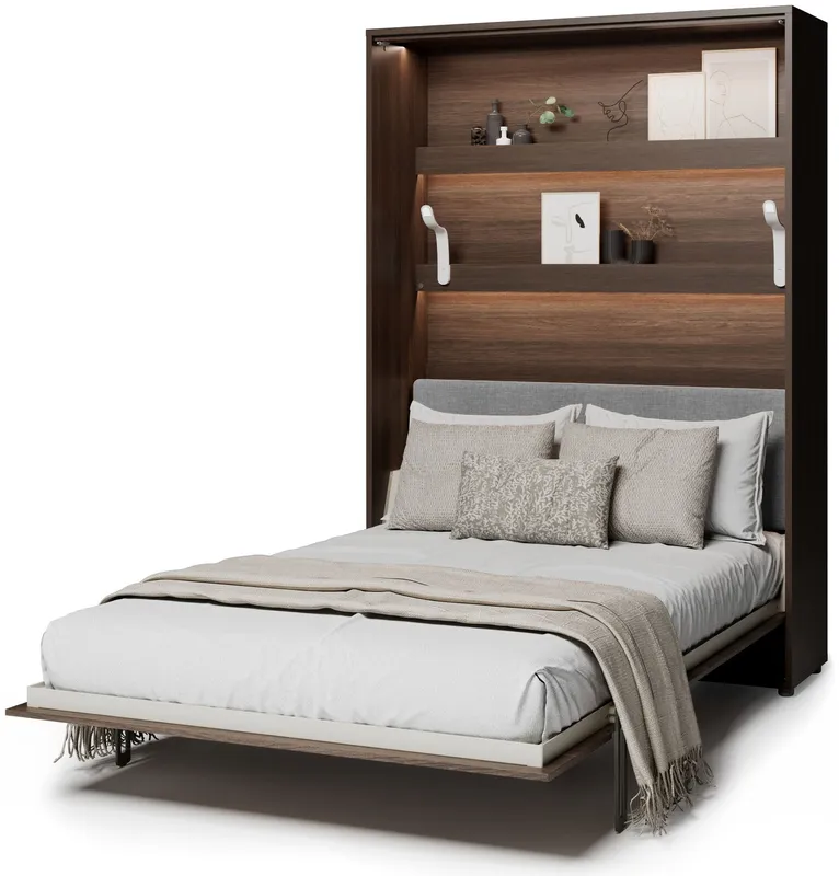 Półkotapczan elektryczny pionowy 140 z zagłówkiem Bed Concept