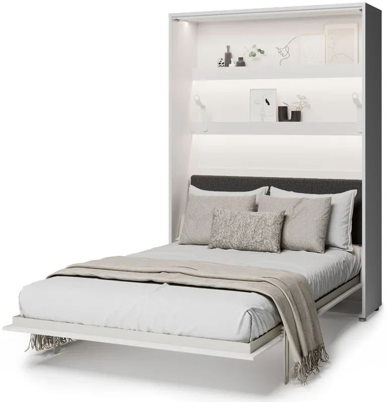 Elektrická sklápěcí postel svislá 140 s čelem postele Bed Concept