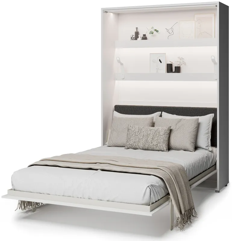Elektrická sklápacia posteľ zvislá 140 s čelom postele Bed Concept