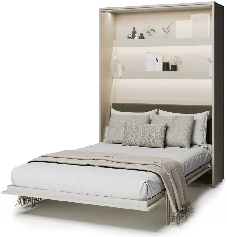 Sklápacia posteľ elektrická zvislá 140 s čelom postele Bed Concept
