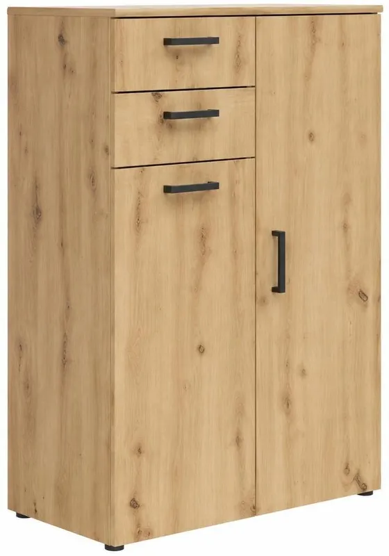 Komoda MultiDo 80 cm se 2 zásuvkami a 2 skříňkami