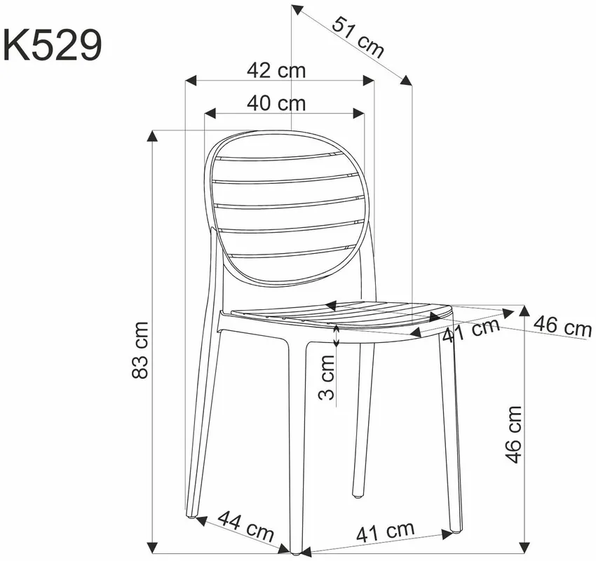 Židle K529