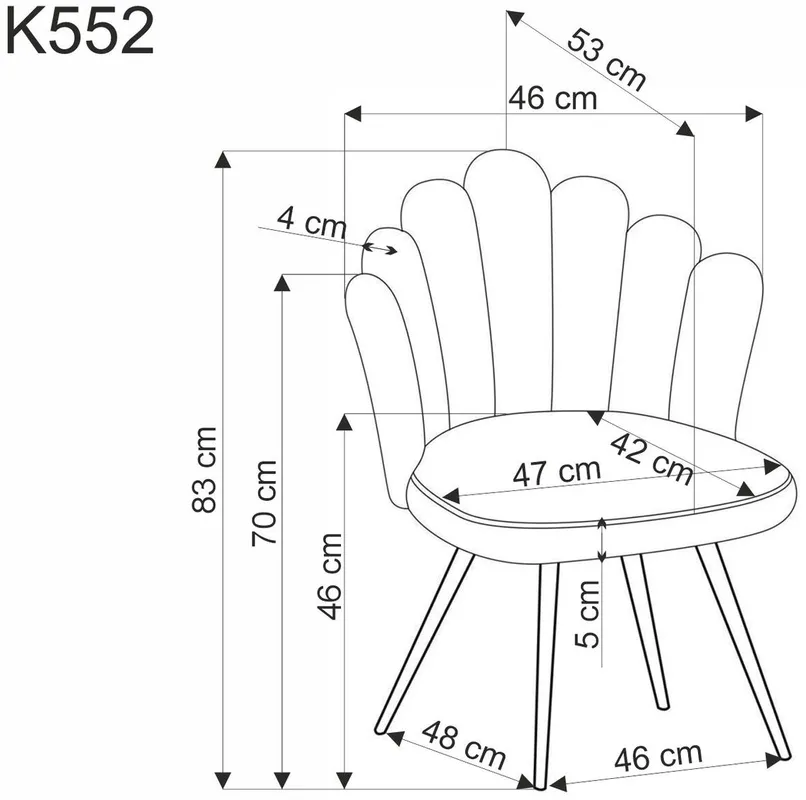 Krzesło K552