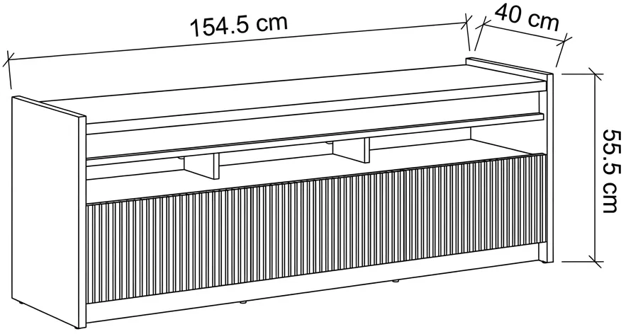 TV stolek Luwia 155