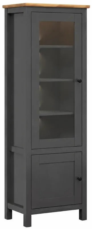 Moderná vitrína do obývačky dvojdverová Hesen