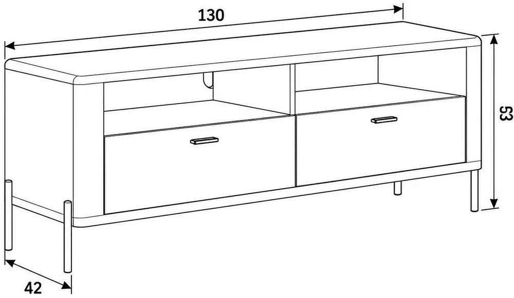 TV stolík Madera