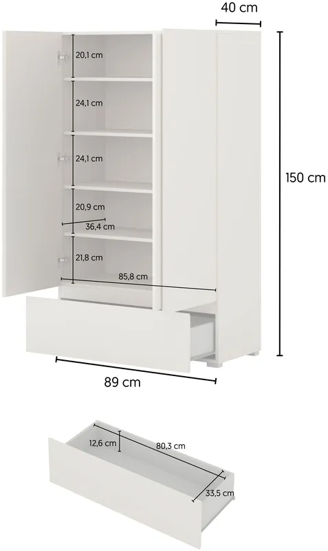 Komoda Asymetric