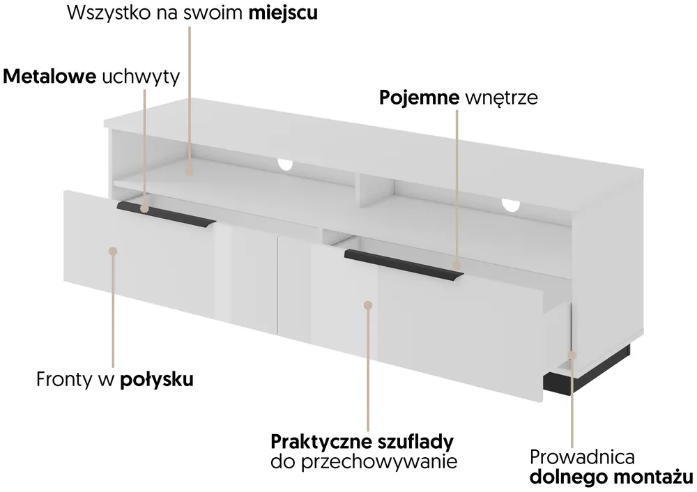 Szafka RTV Tuluza