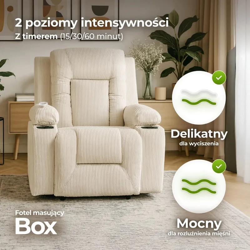 Masážne kreslo Box